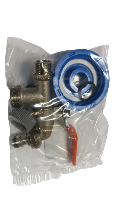 Kran 90° GZ 3/4" nakrętka IBC GW S60x6 MAUZER Kran 90° GZ 3/4" nakrętka IBC GW S60x6 MAUZER