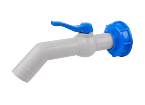 Kran PP 45° z IBC S60x6 na wąż 13-19 mm MAUZER Kran PP 45° z IBC S60x6 na wąż 13-19 mm MAUZER