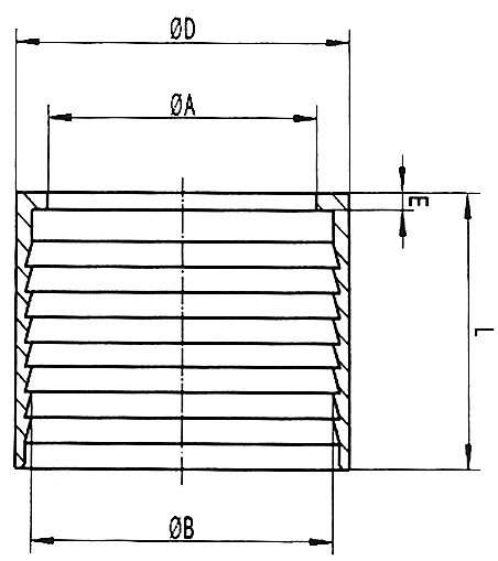 Tuleja zaciskowa DN125x10 do złączy DIN Tuleja zaciskowa DN125x10 do złączy DIN