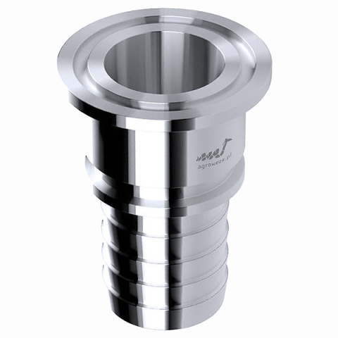 Złącze trójzaciskowe TRI Clamp DN39/50,5 do węża Złącze trójzaciskowe TRI Clamp DN39/50,5 do węża
