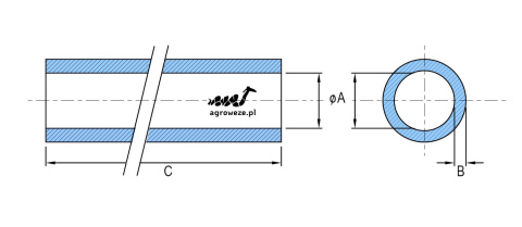 Przewód silikonowy 32x1000 18,2bar 4,5mm 3wzm Przewód silikonowy 32x1000 18,2bar 4,5mm 3wzm