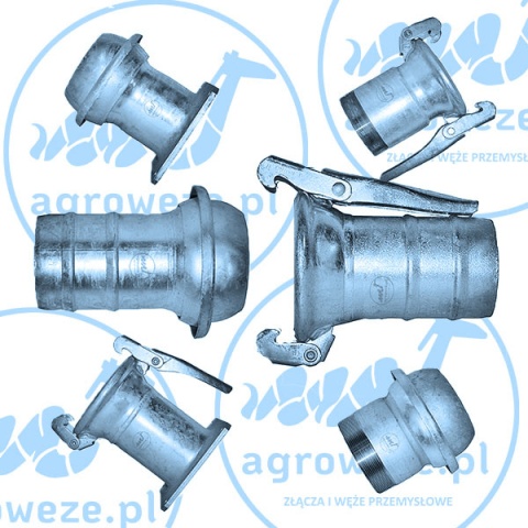 Złącze męskie 120/80 do węża, typ włoski-Berselli Złącze męskie 120/80 do węża, typ włoski-Berselli