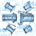 Złącze męskie 200x8” z gwintem, typ włoski-Berselli