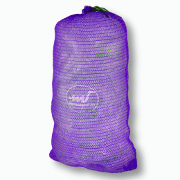 Worki raszlowe zaciąg 42x60 15kg fiolet 100szt