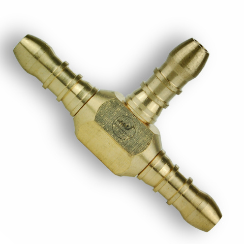 Trójnik T pod wąż 3x8-9mm Trójnik T pod wąż 3x8-9mm