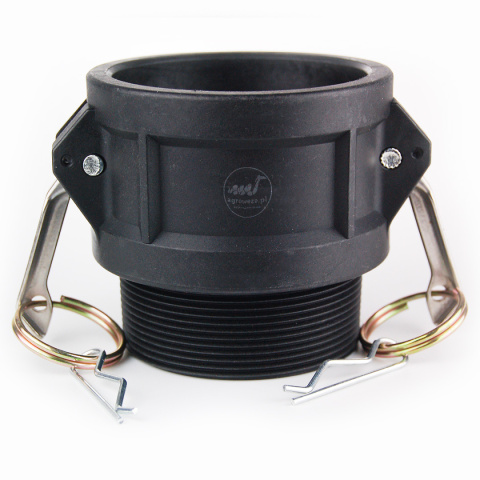 Camlock 2cale x GZ gniazdo, polipropylen B200 Camlock 2cale x GZ gniazdo, polipropylen B200