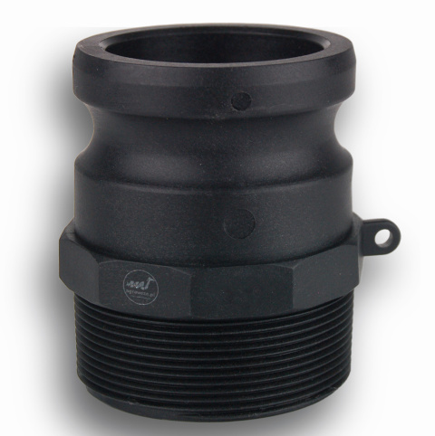 Camlock 1.1/2 x GZ wtyk, polipropylen F150 Camlock 1.1/2 x GZ wtyk, polipropylen F150