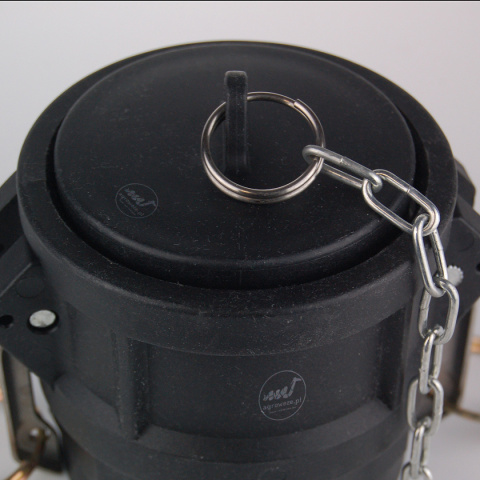 Camlock 4cale zaślepka gniazda polipropylen DP400 Camlock 4cale zaślepka gniazda polipropylen DP400