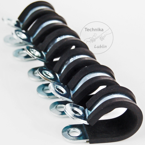 6szt obejm do rur fi 13mm 6szt obejm do rur fi 13mm
