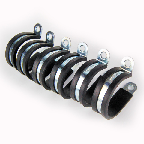 6szt obejm do rur fi 13mm 6szt obejm do rur fi 13mm