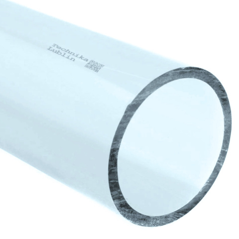 Rura 16bar przezroczysta 40x3mm 5mb PCV-U Rura 16bar przezroczysta 40x3mm 5mb PCV-U