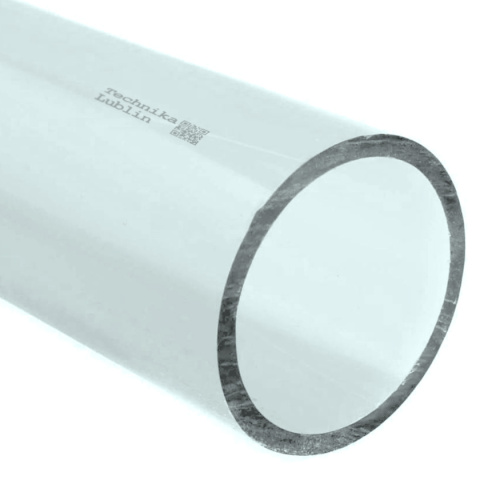 Rura przezroczysta PCV-U 40x2mm 5mb 10bar Rura przezroczysta PCV-U 40x2mm 5mb 10bar