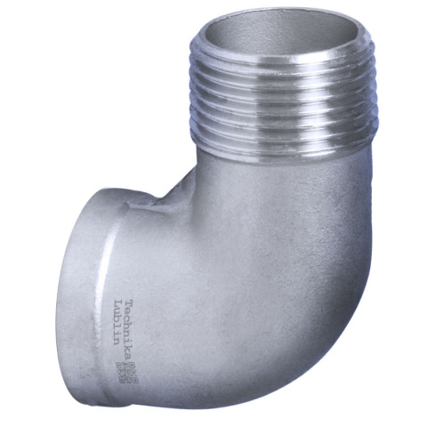 Kolano nyplowe 1/2" nierdzewne 90st GW/GZ Kolano nyplowe 1/2" nierdzewne 90st GW/GZ