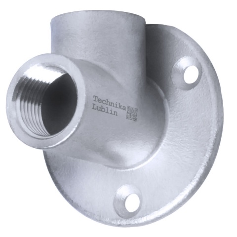 Kolano ścienne nierdzewne 1/2" Kolano ścienne nierdzewne 1/2"