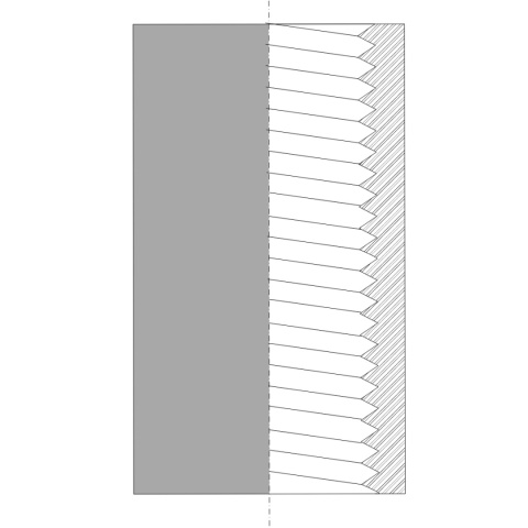 Mufa nierdzewna 1/8"x18mm Mufa nierdzewna 1/8"x18mm