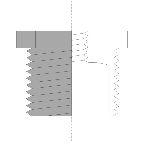 Redukcja nierdzewna 1/4"x1/8&a Redukcja nierdzewna 1/4"x1/8&a