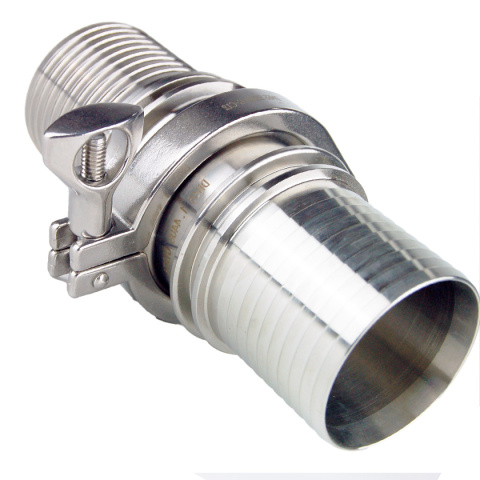 Złącze trójzaciskowe TRI Clamp DN39/50,5 do węża Złącze trójzaciskowe TRI Clamp DN39/50,5 do węża