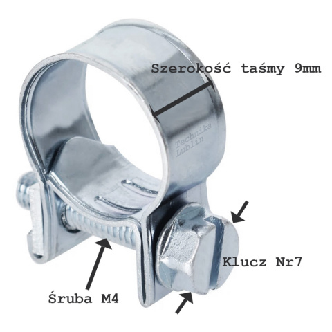 Obejma mini GBS 15-17mm Obejma mini GBS 15-17mm