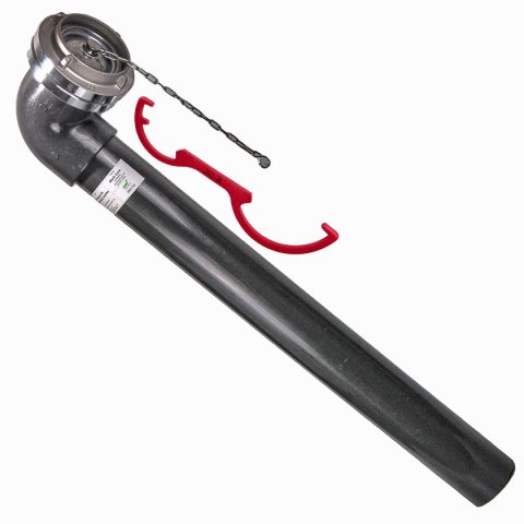 Przyłącze do opróżniania szamba 4" L-116cm Przyłącze do opróżniania szamba 4" L-116cm