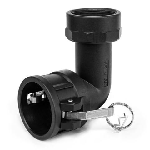 Camlock D gniazdo GW2" Kolano PP Camlock D gniazdo GW2" Kolano PP