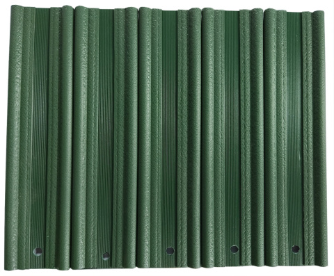 Osłona z listew 123cm szerokich, do paneli drucianych, zielona Osłona z listew 123cm szerokich, do paneli drucianych, zielona