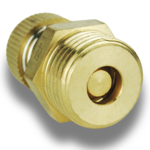 Tłumik hałasu mosiężny regulowany 1/2" Tłumik hałasu mosiężny regulowany 1/2"