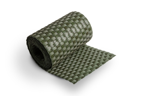 Taśma technorattanowa 19x255cm, zielona Taśma technorattanowa 19x255cm, zielona