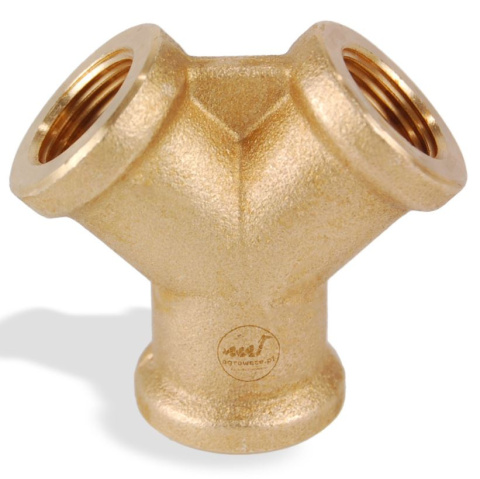 Trójnik z gwintem wewnętrznym 3/8" GW Trójnik z gwintem wewnętrznym 3/8" GW