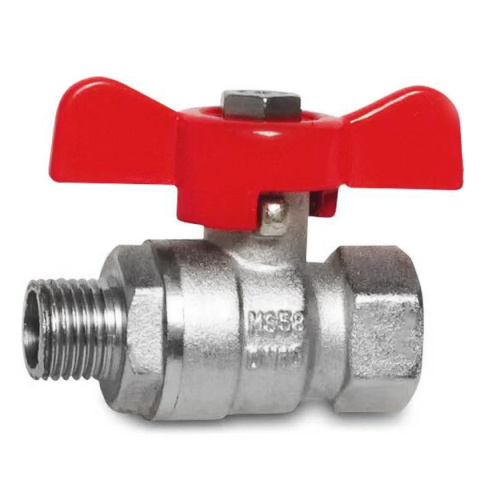 Zawór kulowy motylek 1/4" GW/GZ 25bar typ105 Zawór kulowy motylek 1/4" GW/GZ 25bar typ105