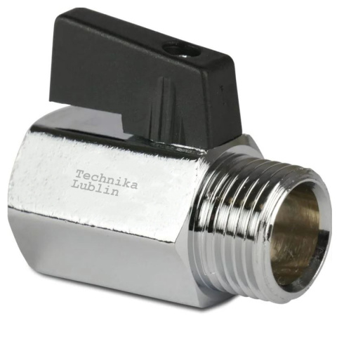 Zawór kulowy mini 1/2" GW/GZ 15bar typ405 Zawór kulowy mini 1/2" GW/GZ 15bar typ405