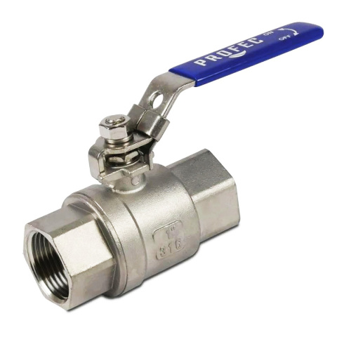 Zawór kulowy nierdzewny GW 1/2" 64bar DIN3202-M3 Zawór kulowy nierdzewny GW 1/2" 64bar DIN3202-M3