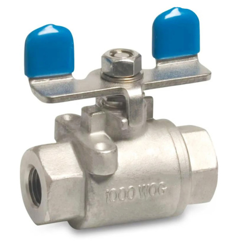 Zawór kulowy z motylkiem, nierdzewny 1/2" GW 50bar Zawór kulowy z motylkiem, nierdzewny 1/2" GW 50bar