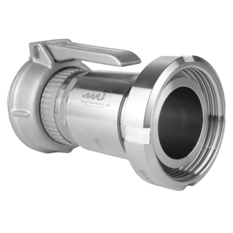 Adapter Tankwagen męski/DIN żeński DN100 nierdzewny Adapter Tankwagen męski/DIN żeński DN100 nierdzewny