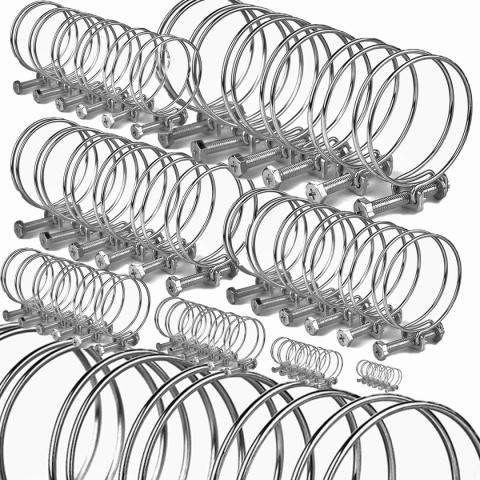 100 opasek drucianych ze srubą 11-55mm zestaw warsztatowy nr 6 100 opasek drucianych ze srubą 11-55mm zestaw warsztatowy nr 6