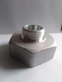 Redukcja stała aluminium 1" GZ / 2" GW Redukcja stała aluminium 1" GZ / 2" GW