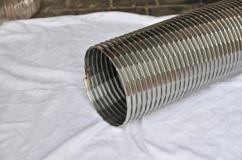 Wąż metalowy wielokątny typ B fi 158 Wąż metalowy wielokątny typ B fi 158