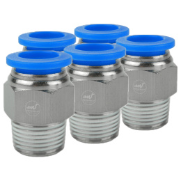 5szt. złączek tekalanu 8mm x1/8