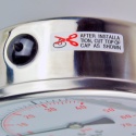 Manometr 0-10barów, 1/2" dolny, glicerynowy, 100mm