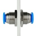 Złączka grodziowa przewodu 8mm, w otwór ø 16mm