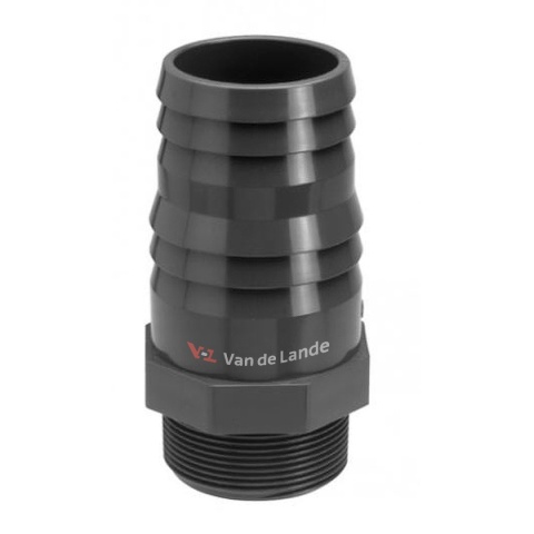 Końcówka węża 20mm x gz 1/2" PCV-U, Van de Lande
