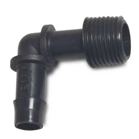 Łuk końcówka węża 13mm x gz 1/2" Nylon 10bar typ WF