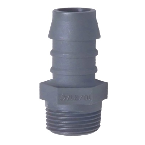 Końcówka węża 14mm x gz 3/8" Nylon 10bar Końcówka węża 14mm x gz 3/8" Nylon 10bar