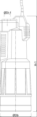 Pompa zanurzalna DIVERTRON M900 0,56kW