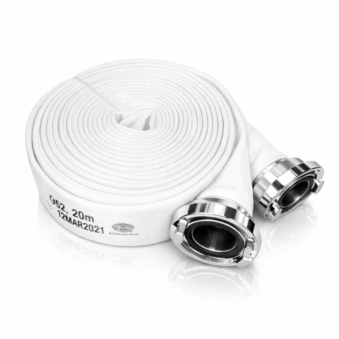 Wąż hydrantowy 2" 20mb okuty 15bar CNBOP