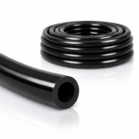 Wąż VACUUM 8x14mm silikonowy, Czarny