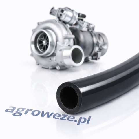Wąż VACUUM 8x14mm silikonowy, Czarny