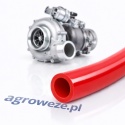Wąż VACUUM 8x14mm silikonowy, czerwony