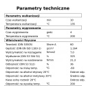 Wąż silikonowy 1x3 FDA