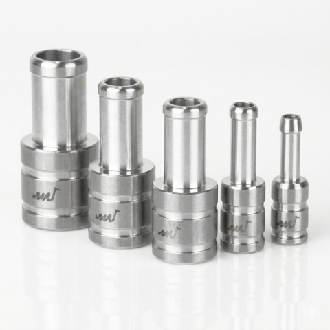 Łącznik redukcyjny węża 16/8mm aluminiowy