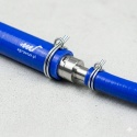 Łącznik redukcyjny węża 16/8mm aluminiowy